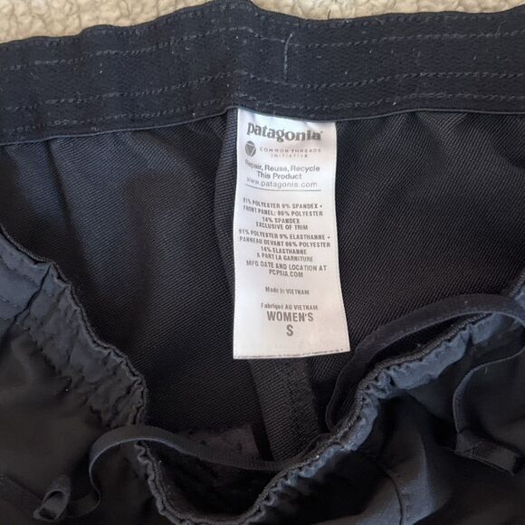 Patagonia Integral Pants Black Softshell Stretch Hiking Outdoor Travel | Wms S - Picture 3 of 15
